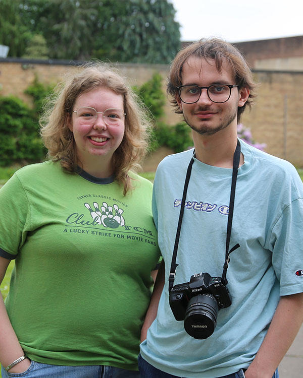 Lauren McPoland and Max Stevens