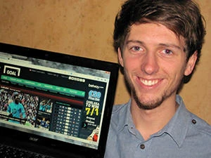 University of Worcester logo on a light blue background