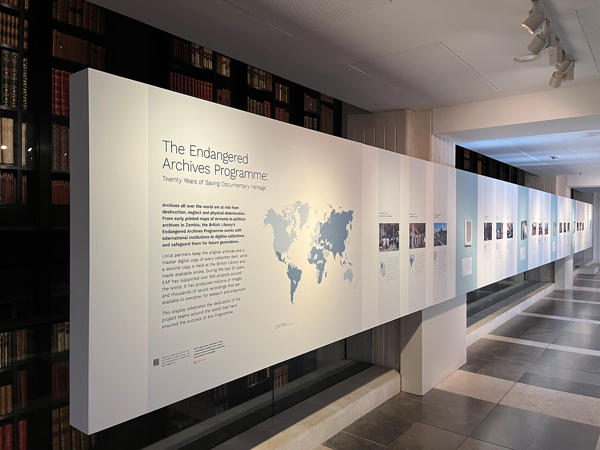 EAP exhibition - British Library