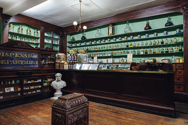 Victorian chemist shop - credit Museums Worcestershire