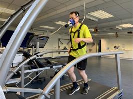 Mc Running on Treadmill