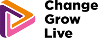 Change Grow Live logo